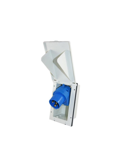 Tomada Exterior Rectangular Completa 220V