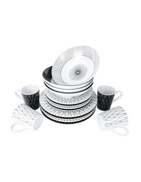 Conjunto 16 Peças de Louça em melamina