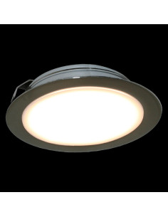 Aplique LED de encastrar cromado 65mm 120 lm 4000K