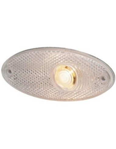 Farolim lateral de presença branco para interior