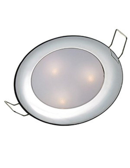 Aplique Led 12v 3 Leds Redondo Cromado