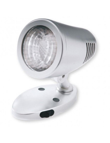 Aplique rotativo leds 12V com interruptor