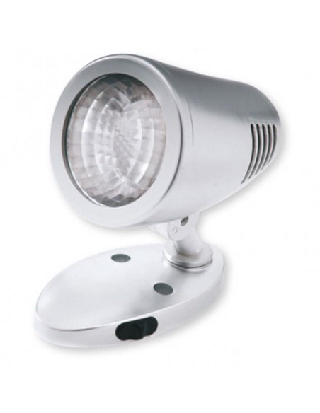 Aplique rotativo leds 12V com interruptor