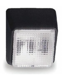 Farolim Minimo Frente Preto 82x76 - Exterior