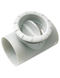 Ligador em T com saída cinza para aquecimento Truma