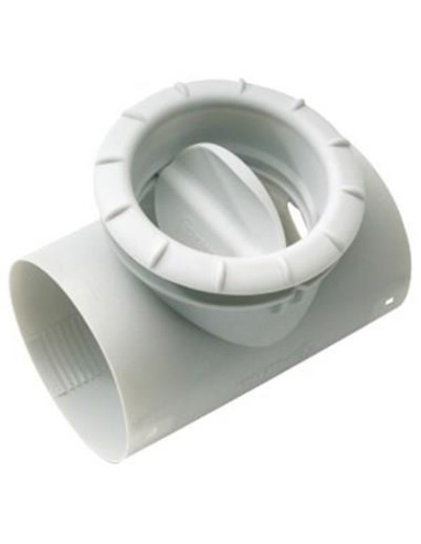 Ligador em T com saída cinza para aquecimento Truma