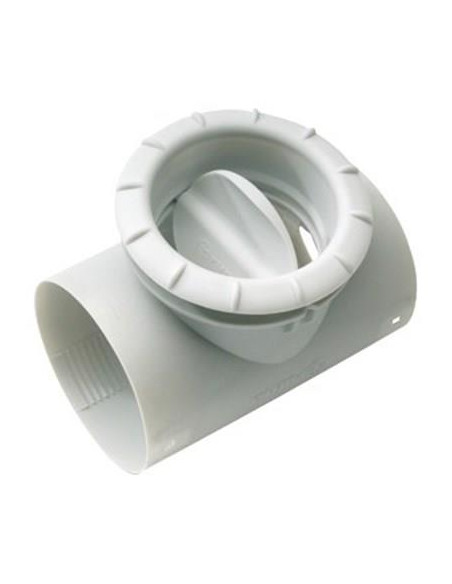 Ligador em T com saída cinza para aquecimento Truma