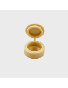 Tampa parafuso branca 15mm