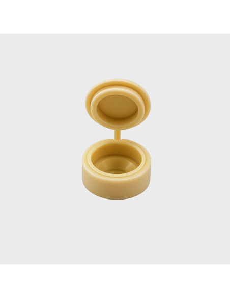 Tampa parafuso branca 15mm