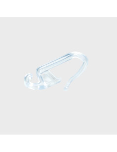 Corrediça de Cortina com Gancho Transparente