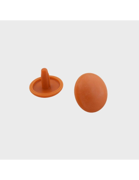 Capa para parafuso cor cerejeira 10mm