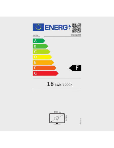 Televisão 12V Manta 19" HD