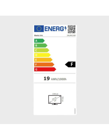 Televisão 12V Manta 24" HD