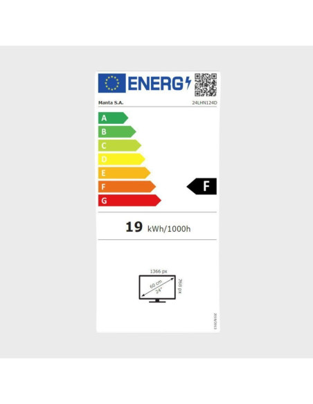 Televisão 12V Manta 24" HD