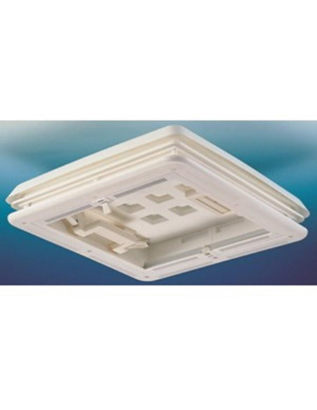 Clarabóia Translúcida com mosquiteira e escurecedor 400X400 mm