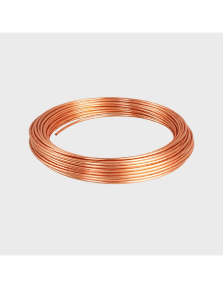 Tubo de cobre 6/8mm /Mt