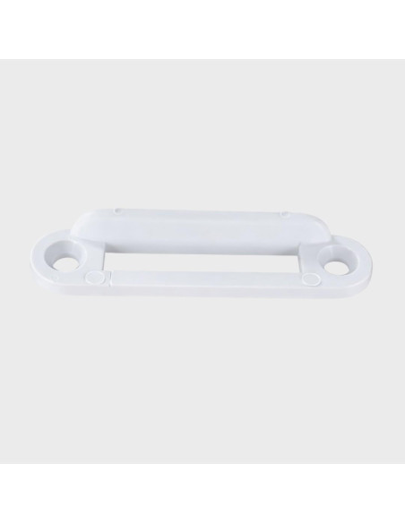 Batente branco para armário