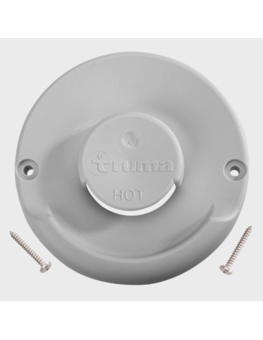 Tampa chamine lateral cinza ZR80 Truma