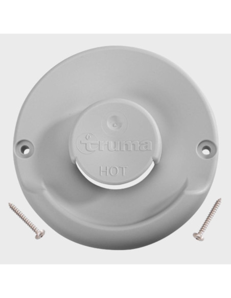 Tampa chamine lateral cinza ZR80 Truma