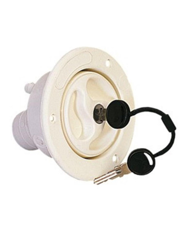 Tampão entrada água branco completo 40mm