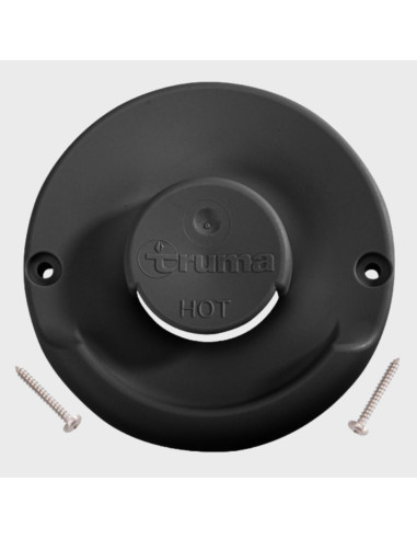 Tampa chamine lateral preta ZR80 Truma