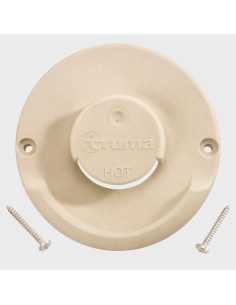 Tampa chamine lateral bege ZR80 Truma