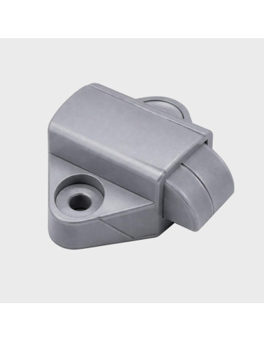 Fecho de armario com mola cinza