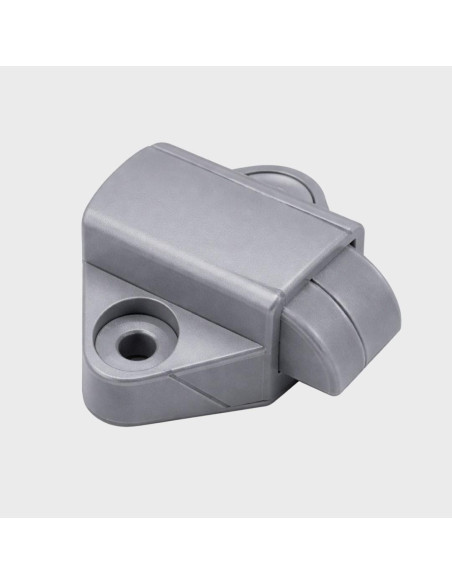 Fecho de armario com mola cinza