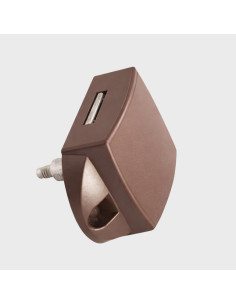 Fecho tic tac simples castanho