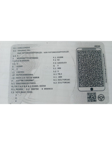 Cinto de Segurança para banco de 3 Pontos