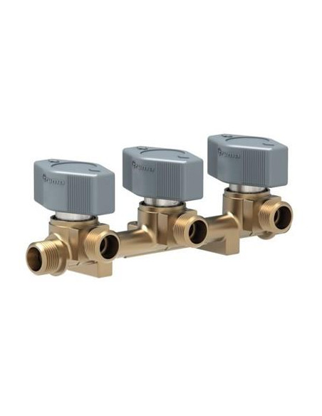 Torneira de Gás 3 Vias Truma 8mm/8mm