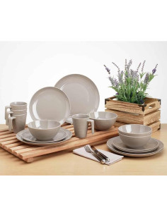 Conjunto louça 16 peças Latte