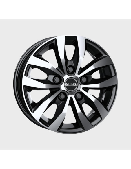 Jante Especial 15' Mak Black Mirror (5x130)