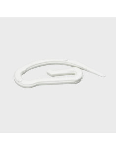 Gancho plástico grande p/cortina