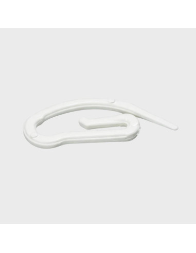 Gancho plástico grande de cortina