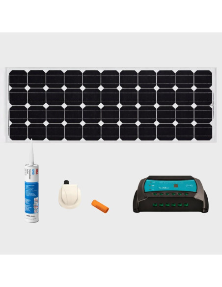 Kit Painel Solar Monocristalino 120W