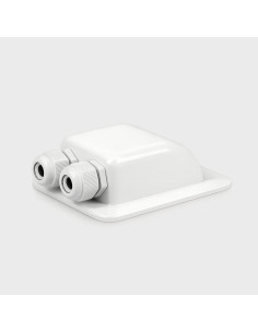 Passa fios duplo branco