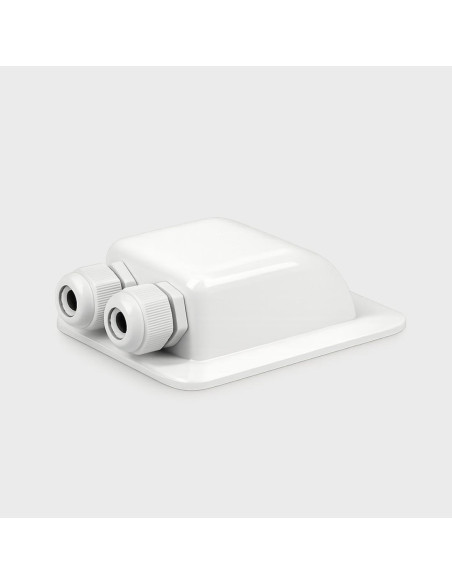 Passa fios duplo branco