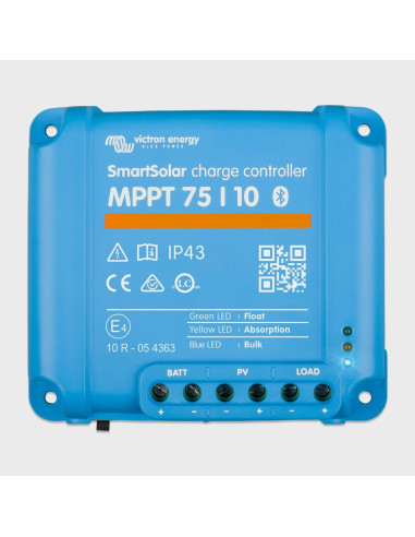 Controlador de carga Smart Solar Mppt 75/10 Victron