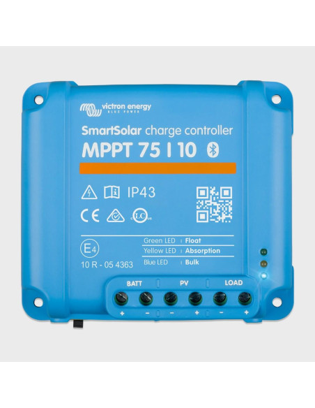 Controlador de carga Smart Solar Mppt 75/10 Victron