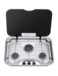 Fogão 3 Queimadores com tampa Basic Line 345 Thetford