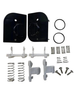 Kit fechadura porta Cassete SD345 Preto Thetford