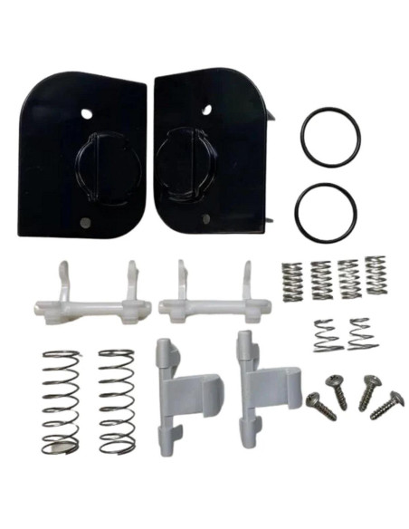 Kit fechadura porta Cassete SD345 Preto Thetford