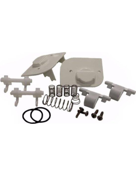 Kit fechos porta serviço 6/7 Branco