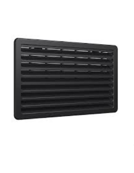 Grelha ventilacao frigorifico preta 257x432 Thetford