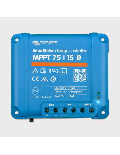 Controlador de carga solar BlueSolar Mppt 75/15 Retail Victron