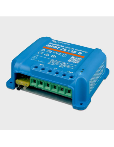 Controlador de carga solar BlueSolar Mppt 75/15 Retail Victron
