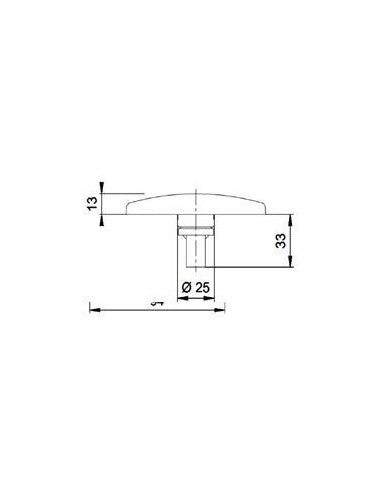 Farolim Minimo Frente Encastrar 112x25