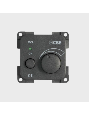Interruptor dimmer cinza