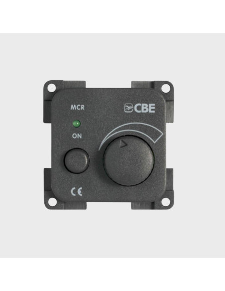Interruptor dimmer cinza